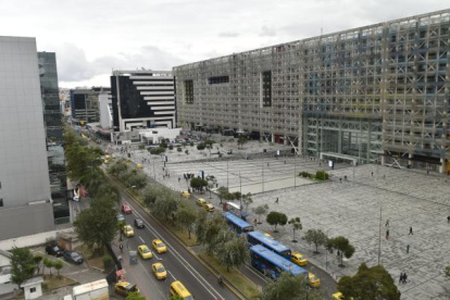 Vista de la Plataforma Gubernamental de Gestión Financiera, en Quito.