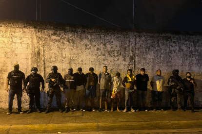 Sospechosos del secuestro de empresario en Buena Fe.