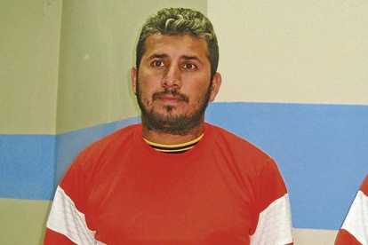 Fito, en 2013, tras ser recapturado luego de una fuga.