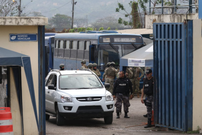 Operativo de control en la cárcel Regional