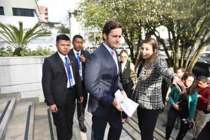 Anuncio. La tarde del lunes el viceministro Esteban Torres anunció el envío de nuevas preguntas a ese organismo.