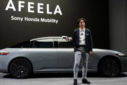 "AFEELA"3 es la nueva propuesta automotriz de Sony y Microsoft