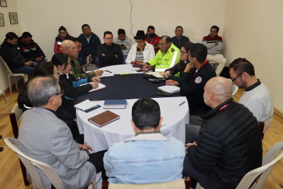 Mesa de seguridad en Cotopaxi