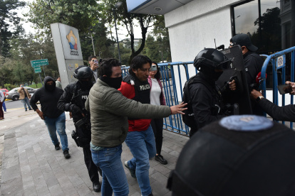 Colón Pico cuando fue detenido el 5 de enero 2024.