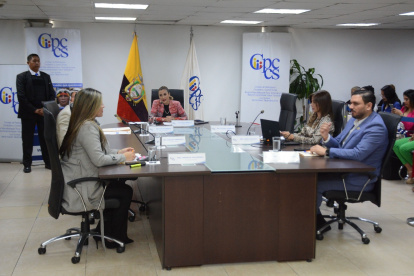 Reunión. El pleno del Consejo de Participación aprobó la convocatoria a una veeduría.