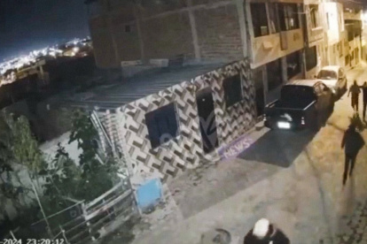 Captura de pantalla. La Fiscalía publicó una imagen en la que se observa a los reos que huyeron de la cárcel.