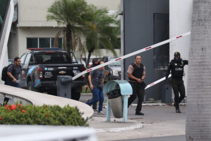 Algunos sectores del medio de comunicación ya han sido controlados por la Policía Nacional