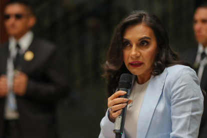 Foto de archivo de la vicepresidenta de Ecuador, Verónica Abad.