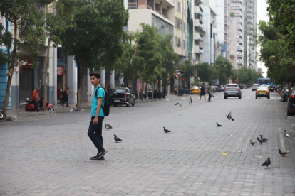 Se observa escasa presencia militar