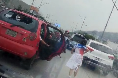 Una estudiante resultó herida de bala, durante la jornada de violencia registrada el 9 de enero en la ciudad.