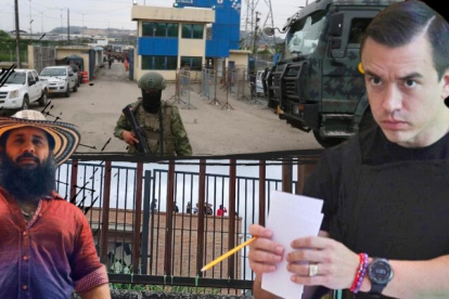 Señaló como "locos" a los reos que tienen secuestrados a guías penitenciarios y exigen derechos.