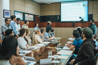 El Consejo Provincial del Guayas se reunió la mañana de este miércoles 10 de enero en Guayaquil.