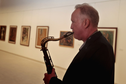 El saxofonista y compositor estadounidense Ted Nash