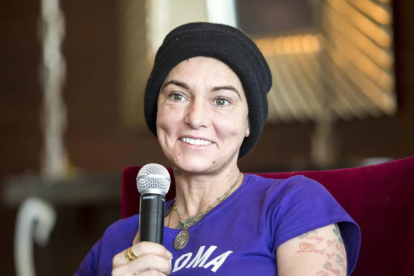 Sinéad O" Connor fue una cantante muy popular en todo el mundo a inicios de la década del 90.