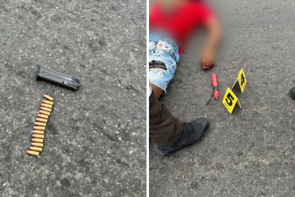 Las imágenes fueron difundidas por la Policía Nacional que justificó su accionar en el uso legítimo de la fuerza.