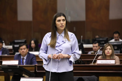 La asambleísta de ADN Valentina Centeno fue la proponente del informe para segundo debate en el Legislativo.