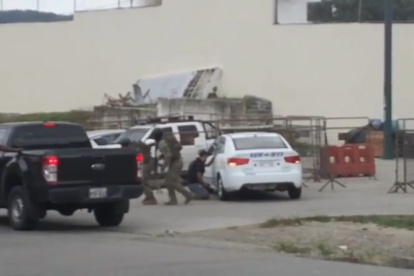 Imágenes del hecho.