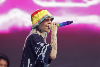 La cantante puertorriqueña Young Miko, en una fotografía de archivo.