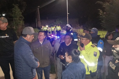 Agentes de la Policía llegaron hasta el lugar de los hechos.