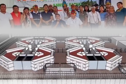 Dato. El presidente Daniel Noboa presentó la tarde del 11 de enero de 2024 los planos de las nuevas cárceles que se levantarán en Santa Elena y Pastaza.