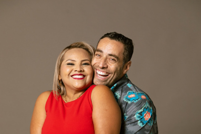 Hilda Saraguayo y Danilo Esteves interpretan a una pareja muy peculiar.