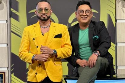 Santiago Castro y Lazo de la farándula.