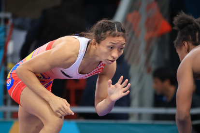 La luchadora Jacqueline Mollocana se ha consolidado como una de las exponentes con mayor crecimiento en la categoría de los 50 kilogramos.