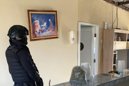 La propiedad pertenece a uno de los familiares de alias Fito