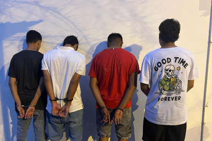 Los detenidos están a órdenes de las autoridades