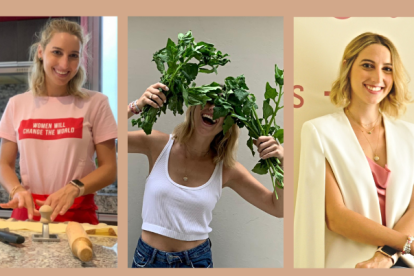 Francesca fusionó sus conocimientos de Economía con su gusto por la pasta.