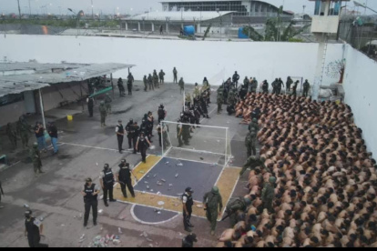 La cárcel de Machala es considerada por estar los integrante de la banda terrorista Los Lobos.