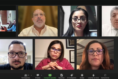 El Consejo de Administración Legislativa sesión de manera virtual.