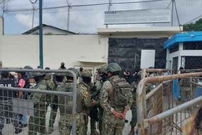 La cárcel de varones de Esmeraldas, en el norte de Ecuador.