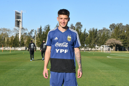 Santiago Kubiszyn, fue citado para los entrenamientos de la Selección Argentina Sub-20 en el año 2022