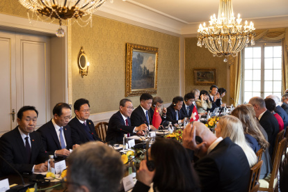 Reunión.- Una jornada del Foro Económico Mundial de Davos.