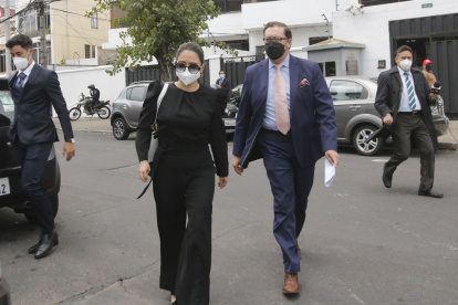 Caso. La exjueza María Belén Domínguez en una de sus comparecencias.