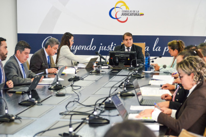 El pleno de la Judicatura hizo precisiones al proyecto de resolución, mismo que fue aprobado.