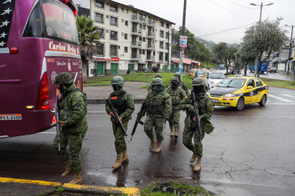 Uno de los efectos de que culmine el estado de excepción es que las FF. AA. abandonan las calles.