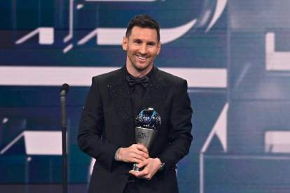 Leonel Messi Gano el The Best 2023