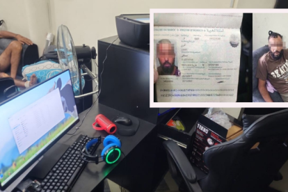 En el operativo también se encontró a un ciudadano extranjero y dosis de sustancias sujetas a fiscalización.