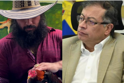 Referencial. Imágenes de "Fito" y Gustavo Petro