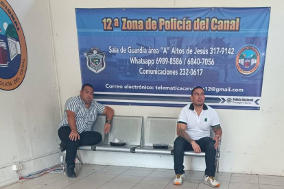 Daniel Salcedo junto a Álvaro Gabriel Ponce Almazán fueron detenidos en Panamá. Ambos buscados por la justicia.