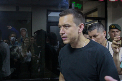 El presidente de Ecuador, Daniel Noboa, en una fotografía de archivo