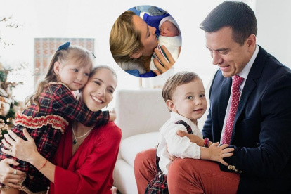 La familia presidencial.