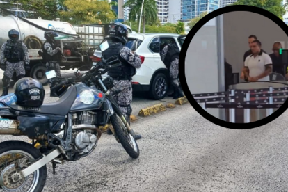 Al momento de su retención en Panamá, Salcedo viajaba en un vehículo.