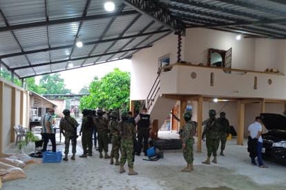 Tareas. Miembros de las Fuerzas Armadas cumplieron operaciones por la seguridad interna.