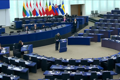 El Parlamento Europeo sesionó el 16 de enero de 2024. Ecuador fue parte de la agenda.