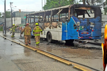 El Sistema Integrado de Seguridad Ecu 911 reportó la novedad y activó a las unidad bomberil.
