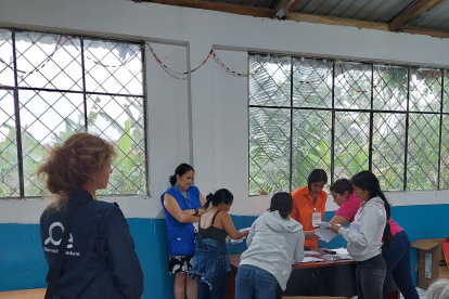 Imagen referencial para graficar una jornada de elecciones.