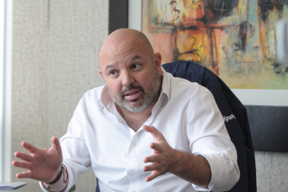 Miguel Ángel Loor, presidente de LigaPro habló en exclusiva con Expreso.